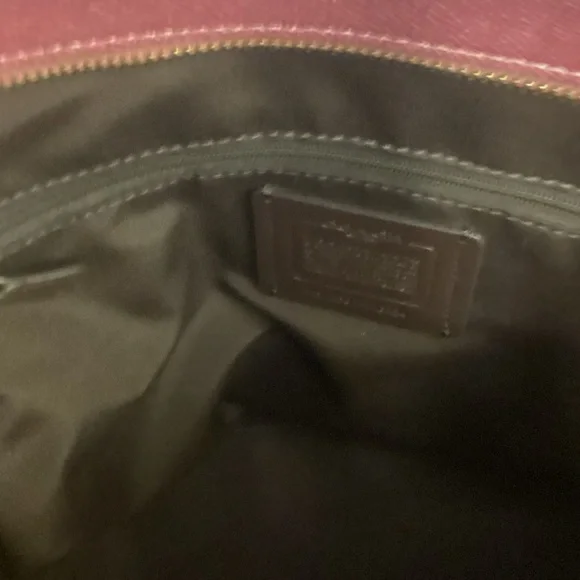 Coach Metallic Pink Tote Bag - Picture 6 of 8